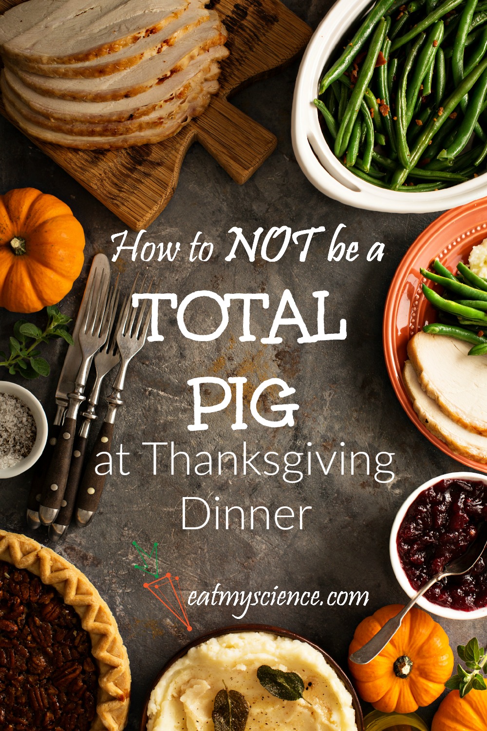 5 tips to stop Thanksgiving Overeating - How to NOT be a total pig at Thanksgiving Dinner